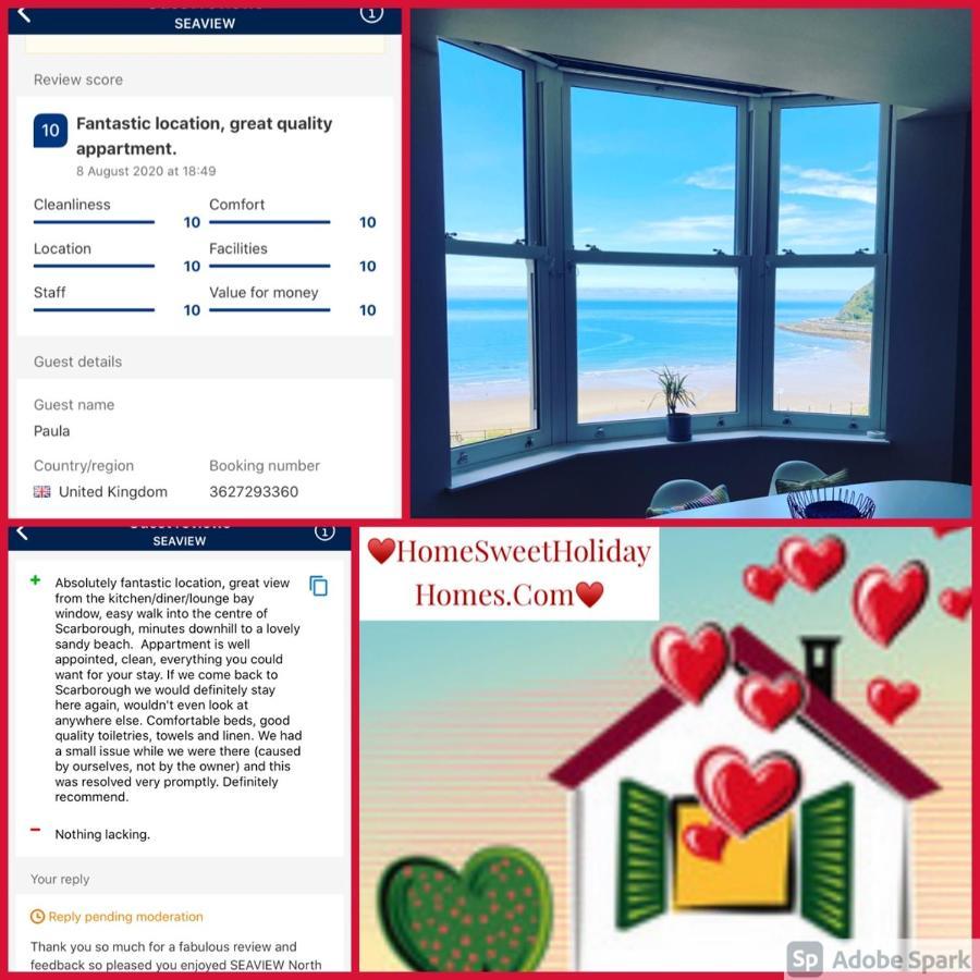 Seaview North Bay Holiday Home Apartment Scarborough Dış mekan fotoğraf